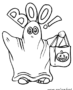 Ghost with a candy bag
