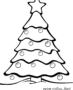 Christmas tree with ornaments