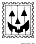 Halloween stamp