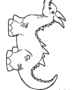 Dragon with horn