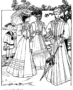Dresses from the summer of 1905
