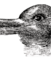 Duck or rabbit optical illusion