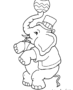 Circus elephant: Boy