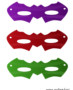 Colored eye masks set