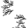Leaf and stem stencils