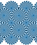 Wheels turning optical illusion