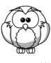 Cartoon owl