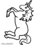Leaping unicorn