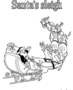 Santa’s sleigh