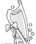 St Patrick’s Day lyre