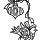 Two Christmas ornaments