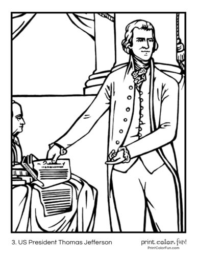 John Adams Coloring Pages