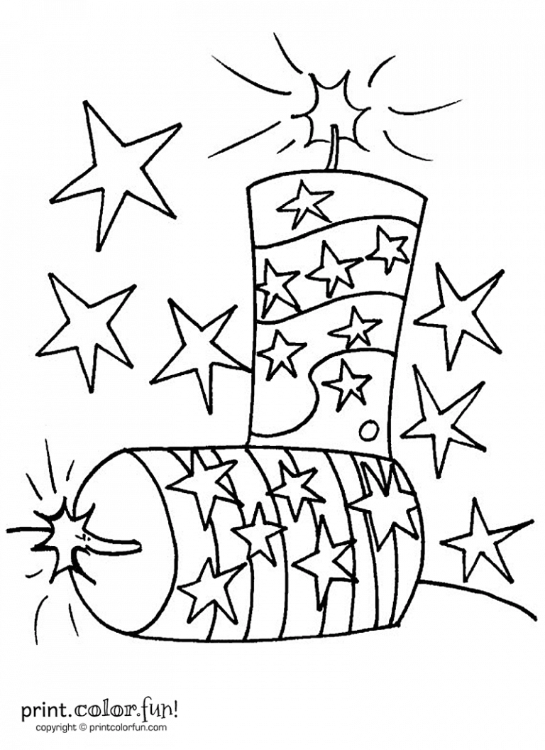 Fourth of July coloring pages & printables - Print. Color. Fun! Free ...