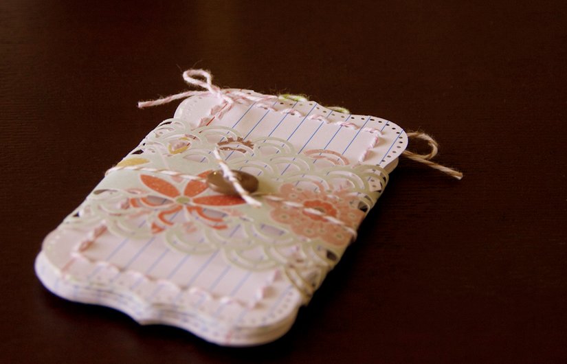 Easy & creative craft projects to make with basic lined index cards, at