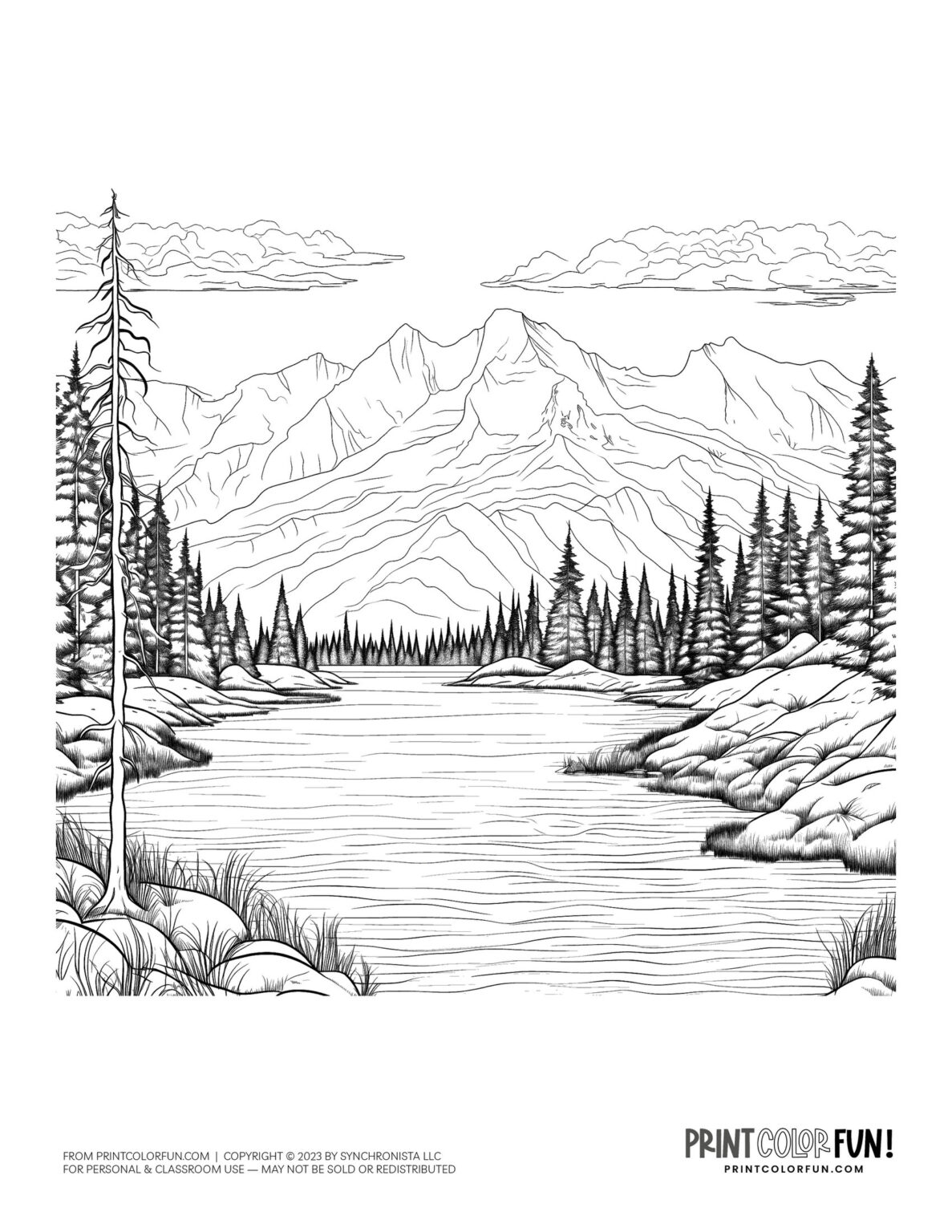 Alaska coloring pages & clipart, at PrintColorFun.com