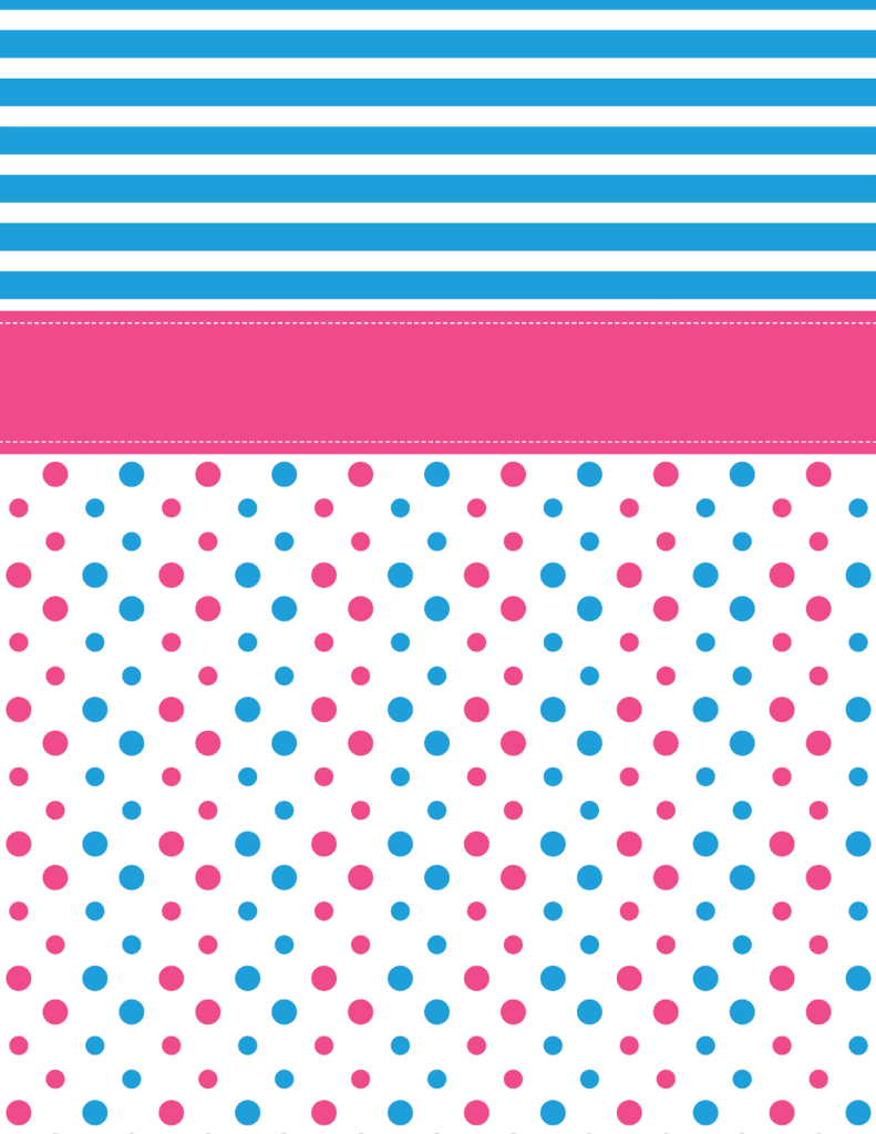 Printable binder covers: 12 free colorful sets with matching front ...