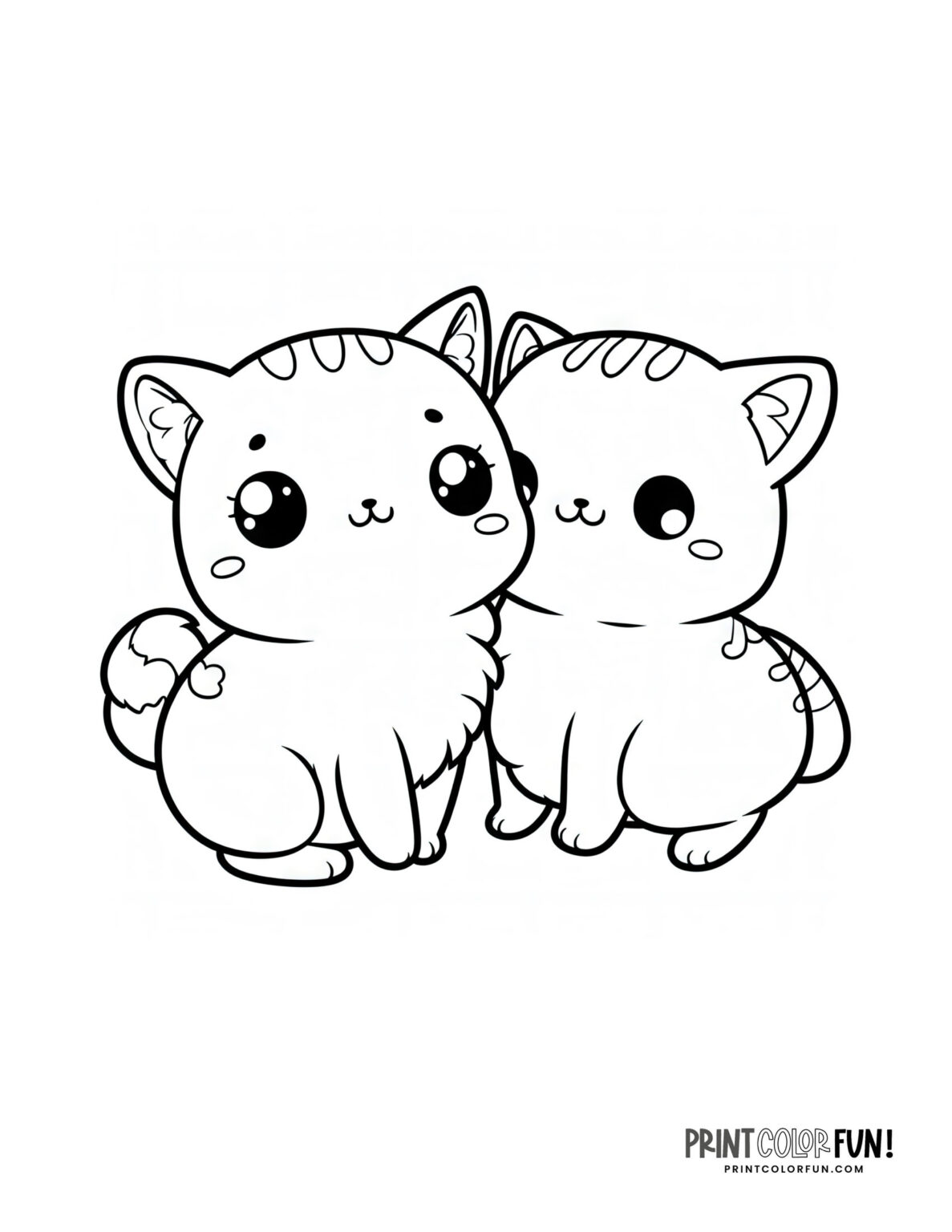 25+ purr-fectly adorable kitten coloring pages, clipart & activities ...