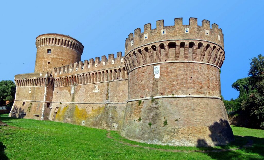 Castello di Giulio II (Julius II Castle) near Rome, Italy
