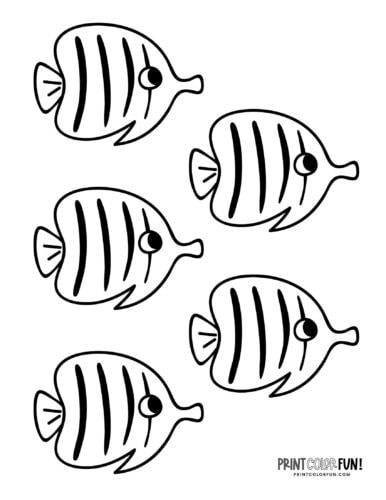 Cute funny fish coloring page drawing from PrintColorFun com (08)