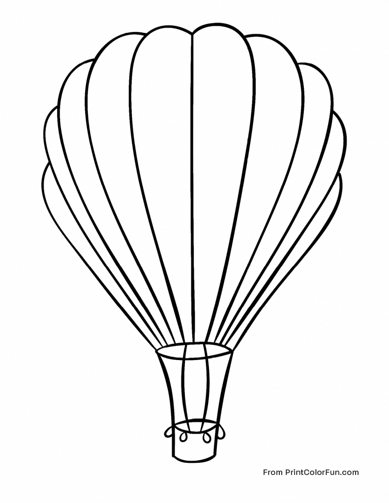 balloons - Print. Color. Fun! Free printables, coloring pages, crafts ...