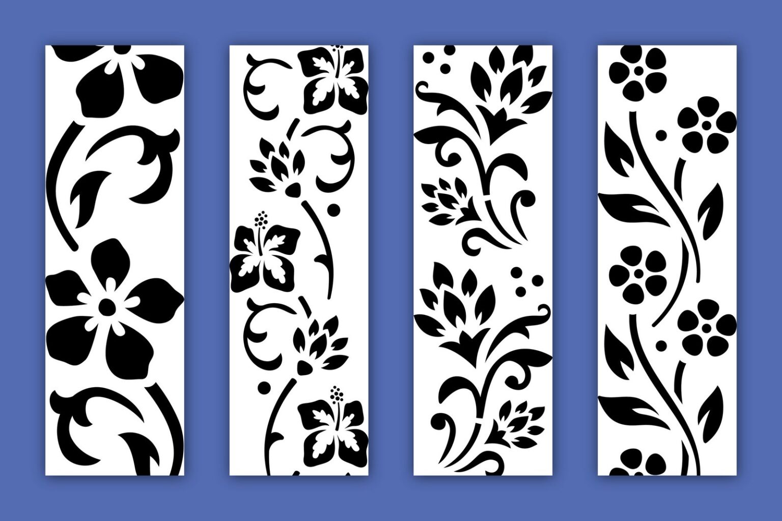 10 free flower stencil designs for printing craft projects at