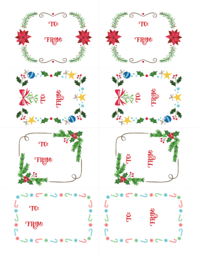 Free printable Christmas gift tags in color (3)