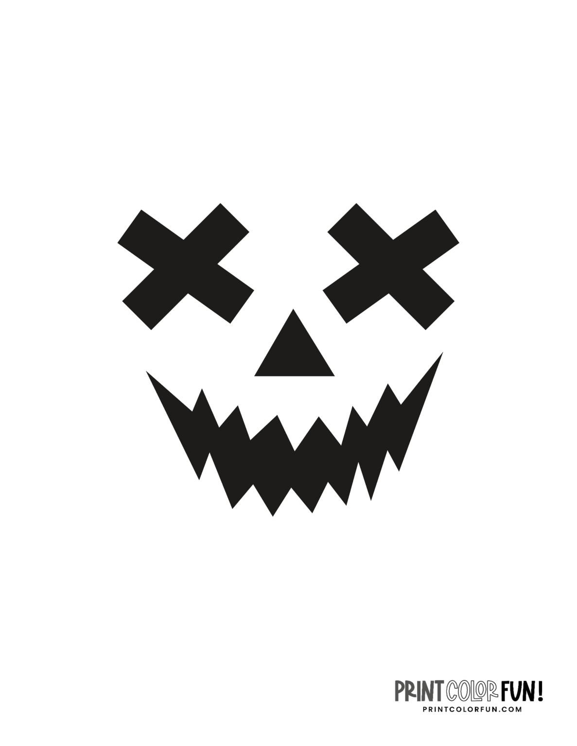 30 Halloween pumpkin face template stencils for carving Jack o'lanterns ...