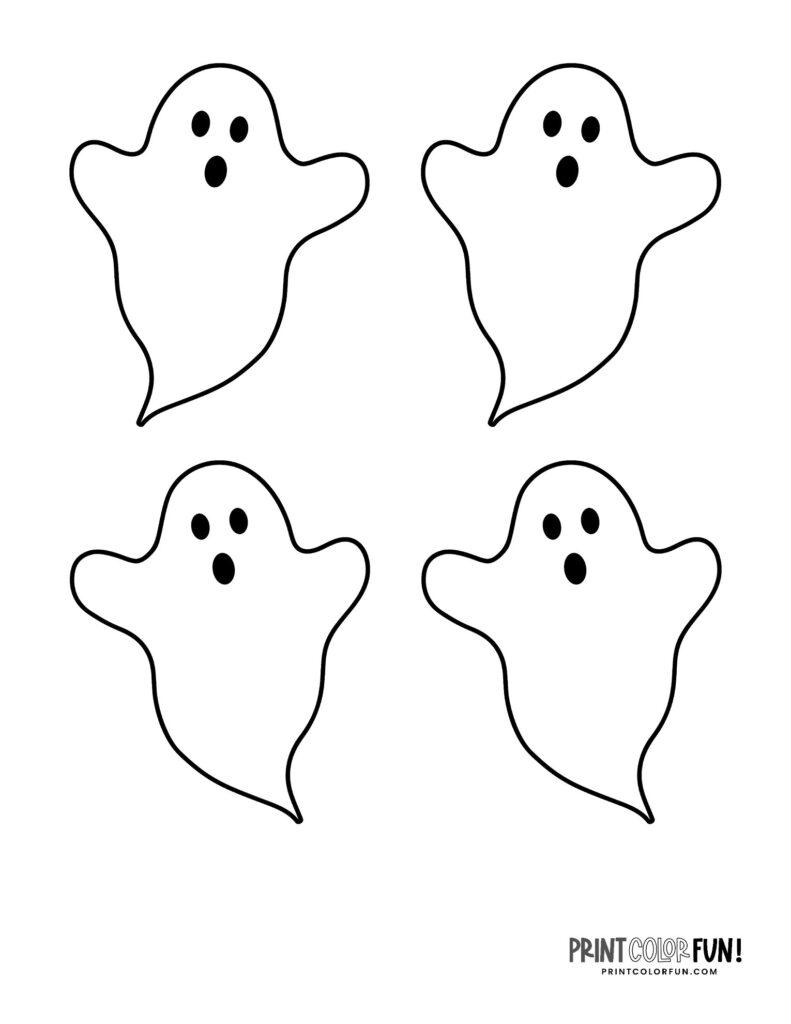 Boo! These 22 ghost coloring pages are your key to spook-tacular fun