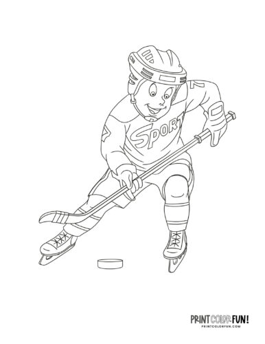 Hockey player coloring page from PrintColorFun com (3)