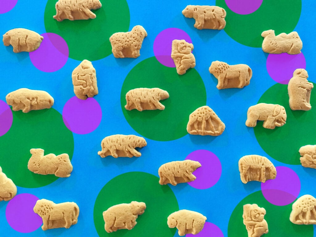How to make easy animal cracker ornaments - Print Color Fun!