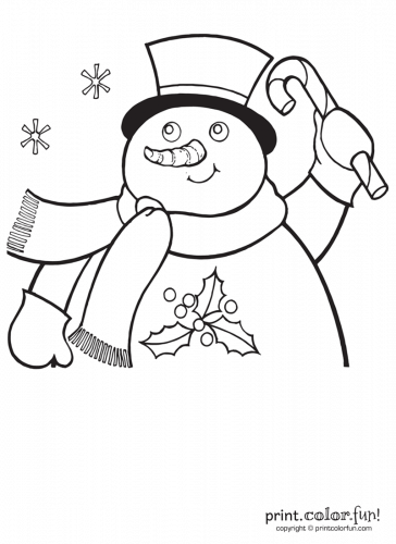 Jolly-snowman