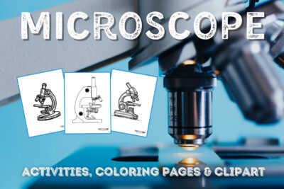 Microscope coloring and clipart at PrintColorFun com