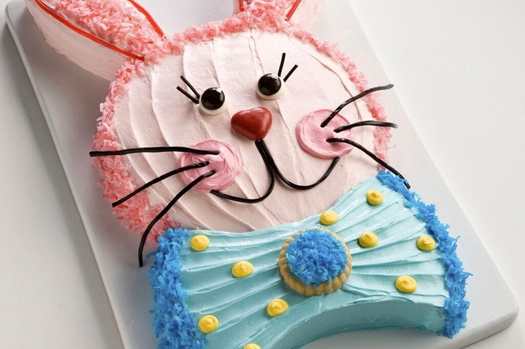 Peter Rabbit decorated cake recipe