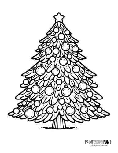 Christmas Tree Coloring