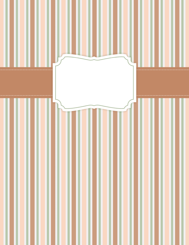 Printable binder covers: 12 free colorful sets with matching front ...