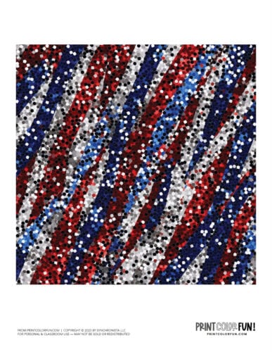 Red white and blue glitter clipart from PrintColorFun com (1)