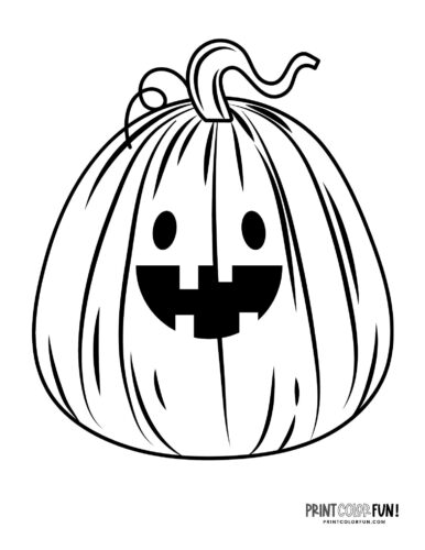 Silly jack o'lantern coloring page printable (1)