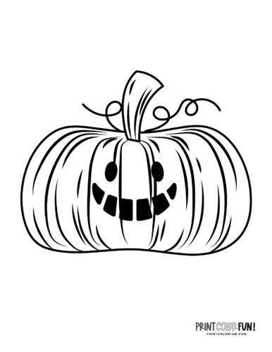 Silly jack o'lantern coloring page printable (3)