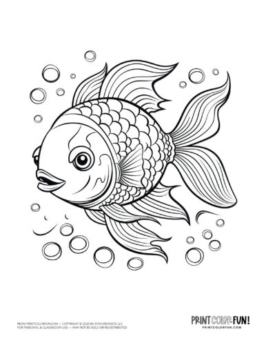 Single fish coloring page drawing from PrintColorFun com.jpg (3)