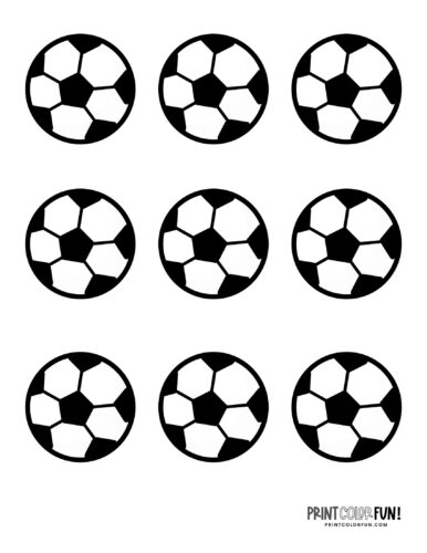 Soccer ball clipart at PrintColorFun com 1