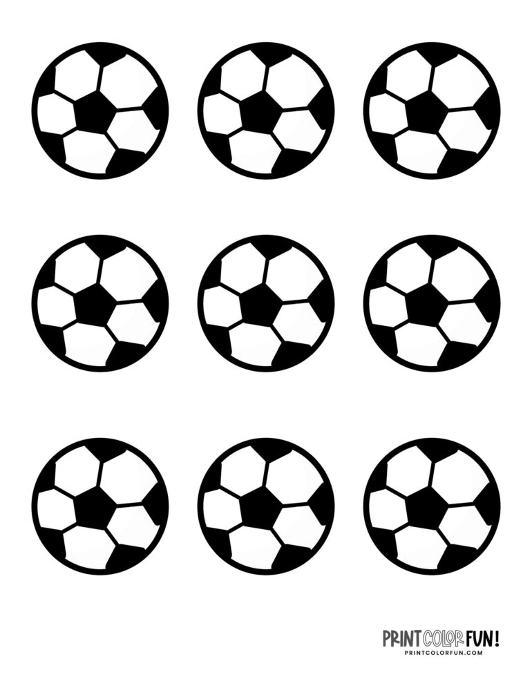 Soccer ball clipart at PrintColorFun com 1