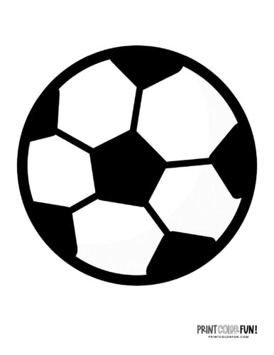 Soccer ball clipart at PrintColorFun com 2