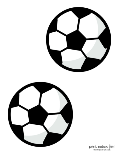 Soccer ball coloring pages coloring page - Print. Color. Fun!