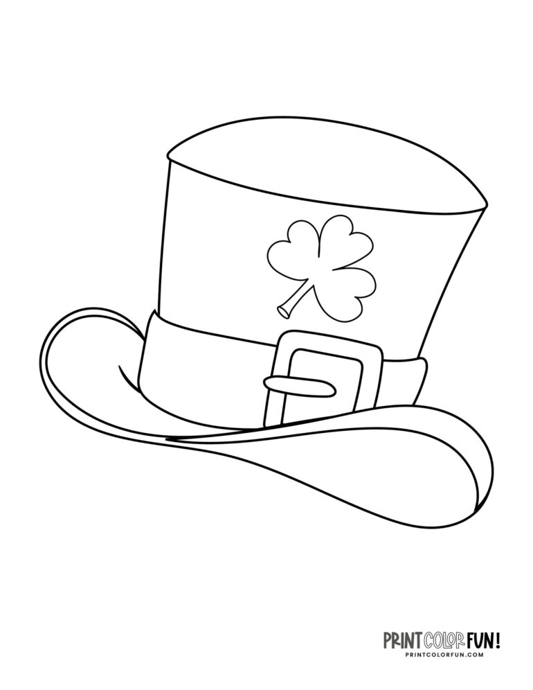 18 free St Patrick's day printable coloring pages, puzzles & other fun ...