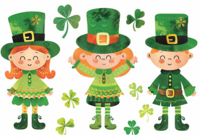 St Patrick's Day kids clipart at PrintColorFun com