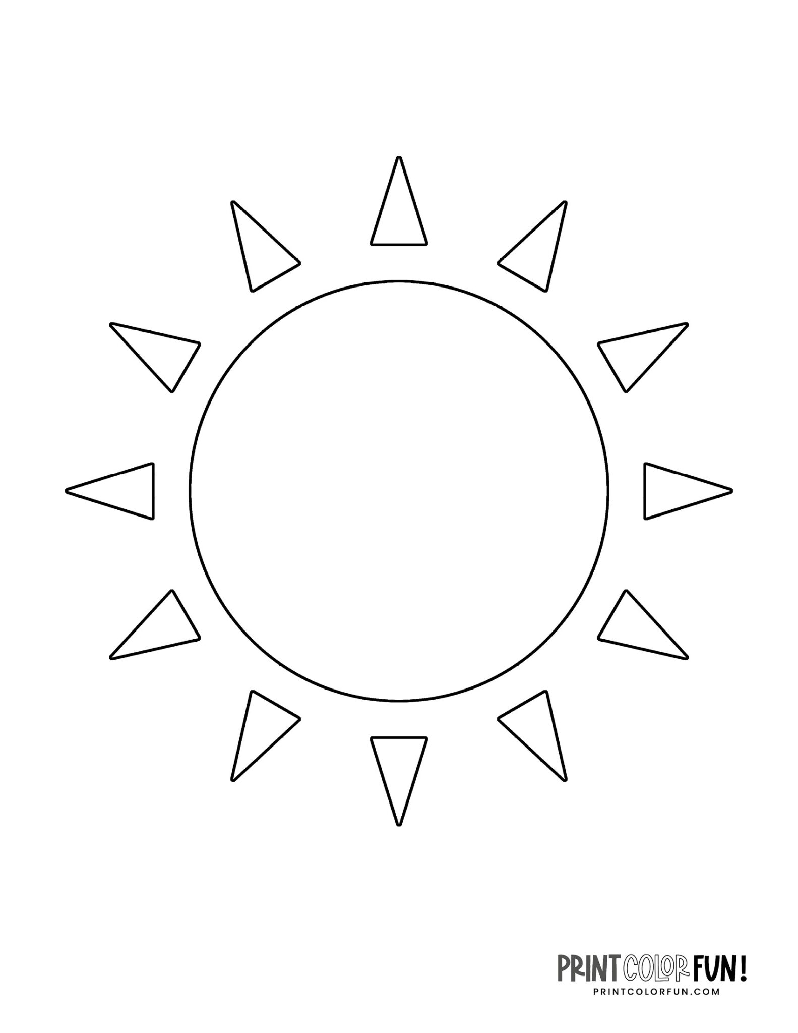 Printable Sunshine Pictures Printable Sunshine Pictures