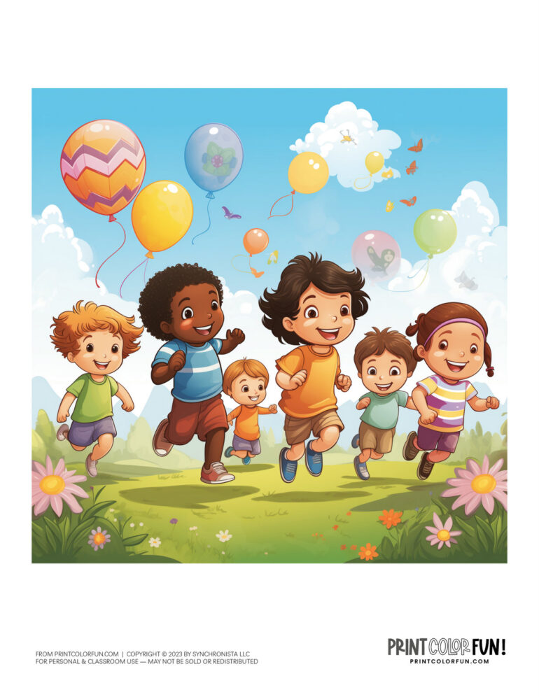 Sunny day activities color clipart at PrintColorFun com (4)