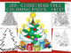 Top 100 Christmas tree coloring pages The ultimate (free!) printable collection