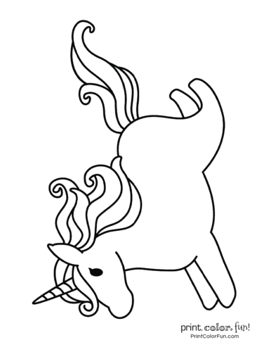 7500 Top Printable Coloring Pages Of Unicorn For Free