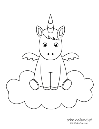 Download Top 100 Magical Unicorn Coloring Pages The Ultimate Free Printable Collection Print Color Fun